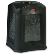 View: 9W02 Funnel Top with Panel Frame and 3958 Rigid Liner